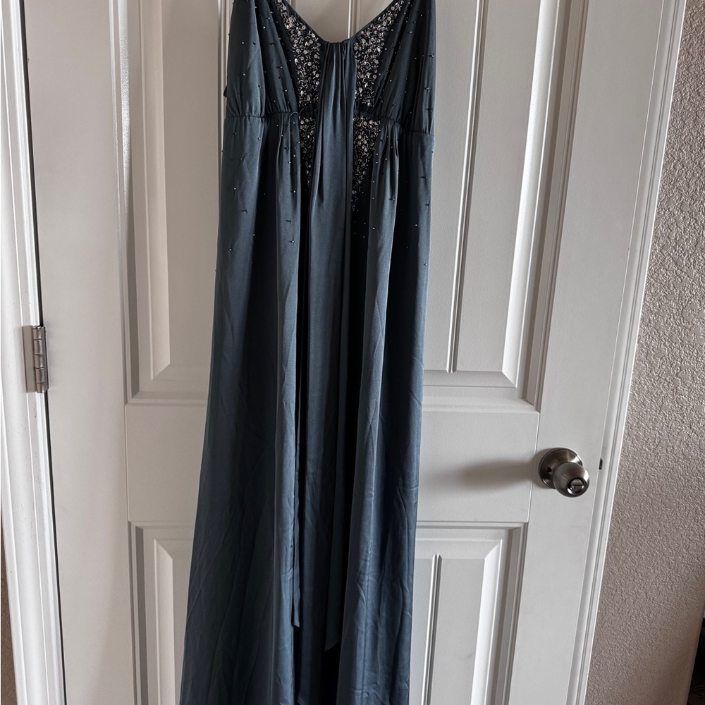 Elegant Beaded Evening Dress